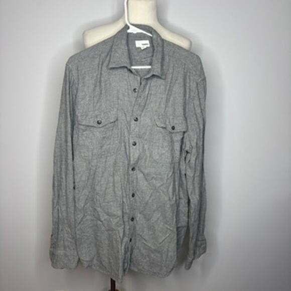 Sonoma - Grey Long Sleeve Button Down - Picture 1 of 3